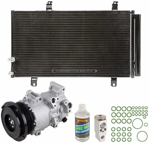 A/C Kit w/AC Compressor Condenser & Drier For Toyota Camry 2.4L 4-Cyl 2007 2008 & Early 2009 - BuyAutoParts 60-82551R6 New