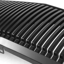 Black Front Bumper Vertical Fence Style Grille Replacement for Chevy C10 C/K-Series Suburban 1500 2500 Tahoe