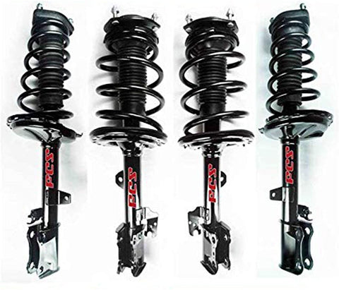 Mac Auto Parts 157604 Front and Rear Complete Strut Front Wheel Drive for Toyota Highlander 2.7L 11-13