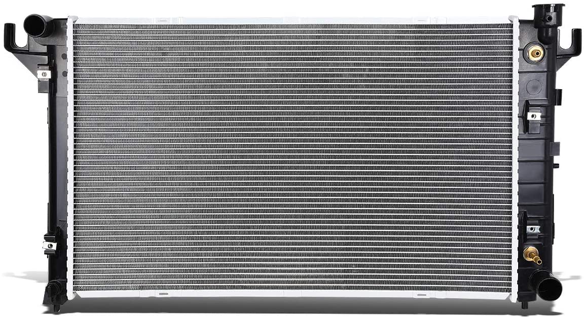 DNA Motoring OEM-RA-1552 1552 Aluminum Radiator [For 94-02 Dodge Ram/Ramcharger AT]