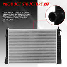 1885 OE Style Aluminum Core Cooling Radiator Replacement for Chevy Corvette 5.7L AT 97-04