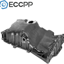 ECCPP Engine Oil Pan fit for 2002-2006 for A-udi A4 2.0L 2002-2006 for A-udi A4 Quattro 3.2L Compatible with 264-725