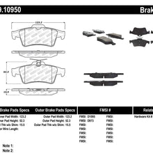 StopTech 309.10950 Street Performance Rear Brake Pad