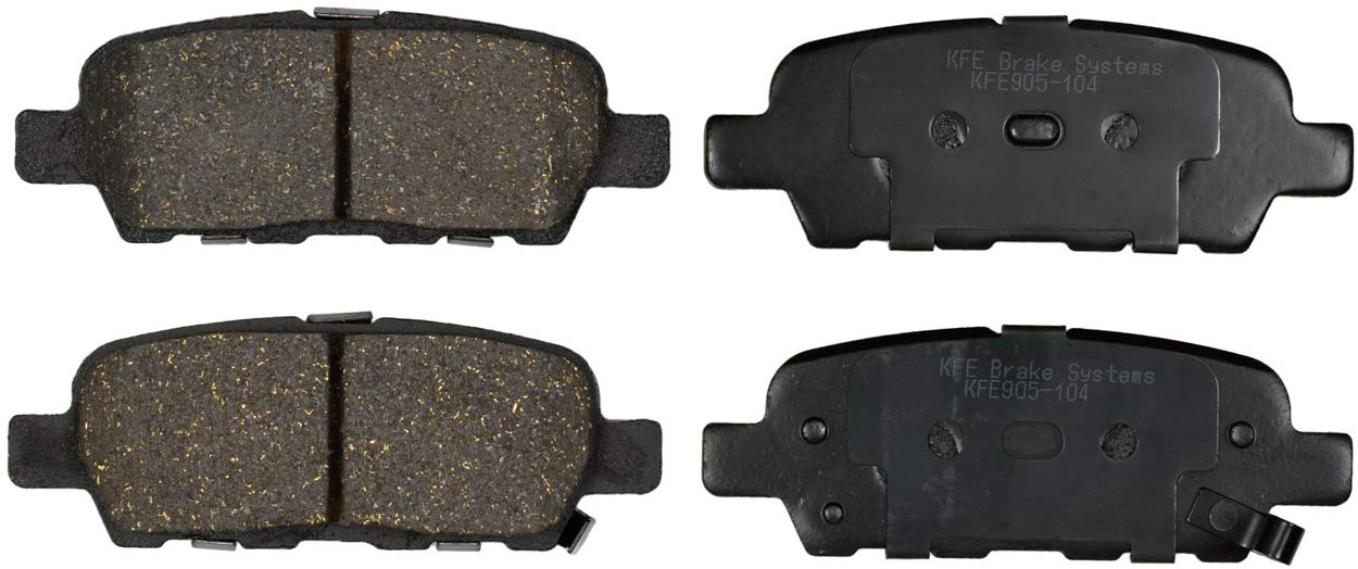 KFE Ultra Quiet Advanced KFE905-104 Premium Ceramic REAR Brake Pad Set