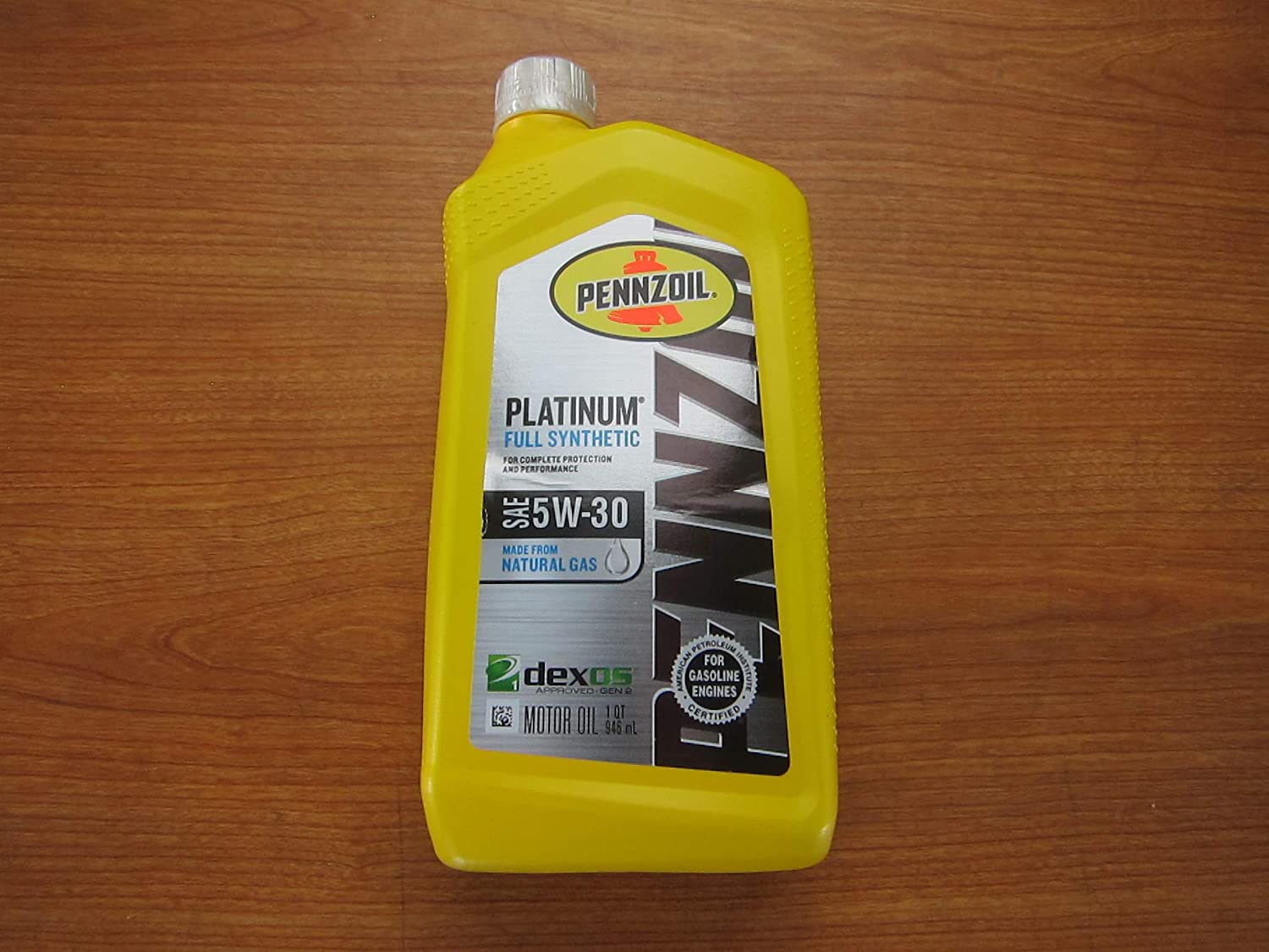 Mopar One Quart of Pennzoil SAE Platinum Full Synthetic 5W-30 Oil from Natural Gas