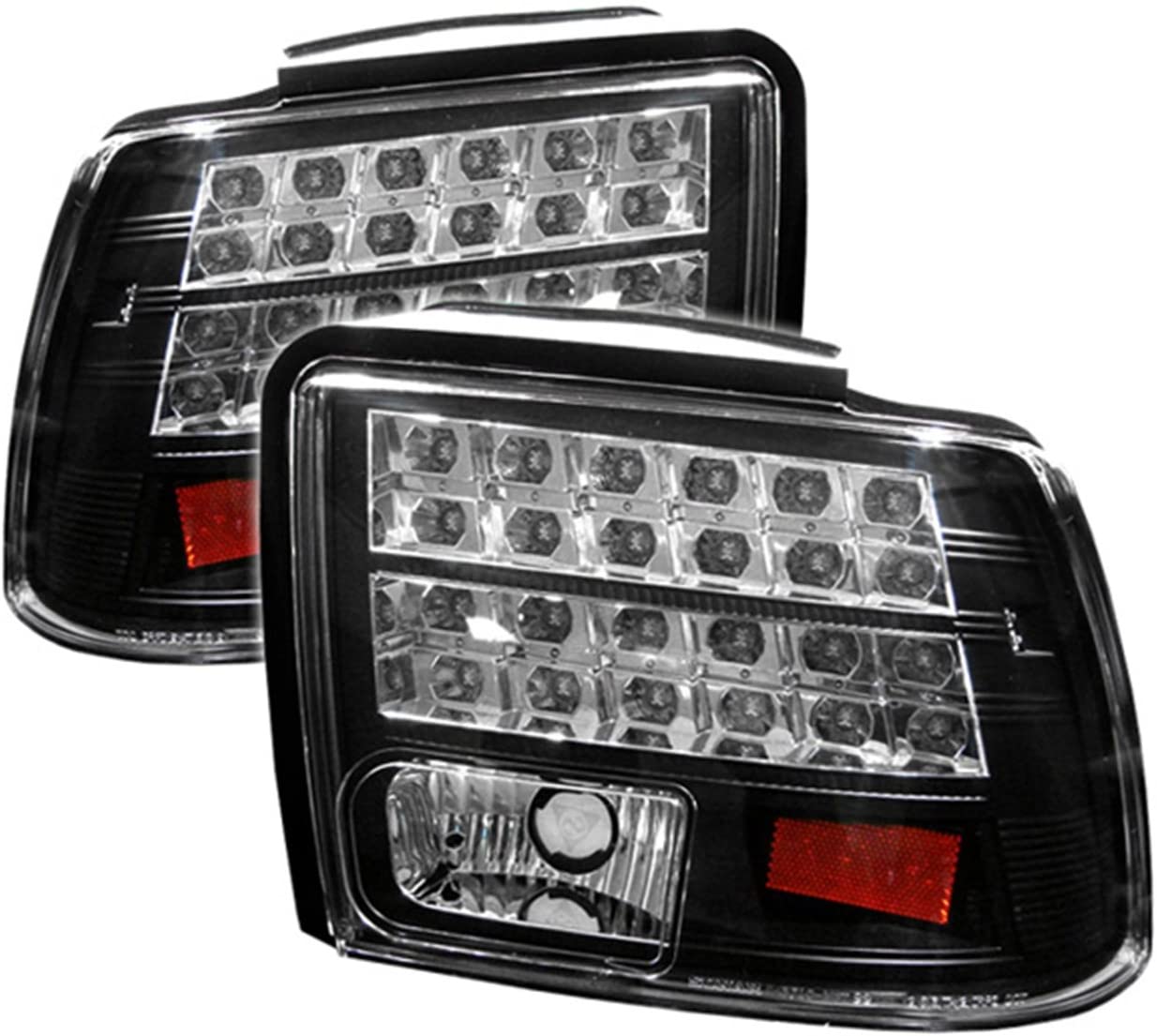 Spyder Ford Mustang 99-04 LED Tail Lights - Black