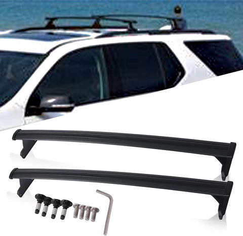 VLAND Compatible for Chevrolet Traverse 2018-2019 Roof Rack Cross Bars, Roof Cargo Rack,US stock, delivery within 2-5 days