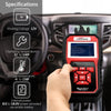 OBD2 Scanner OBDII Auto Diagnostic Code Scanner Universal Vehicle Engine O2 Sensor Systems OBD2 EOBD Scanners Tool Check Engine Light Automotive Code Reader for all OBD II Protocol Car Since 1996
