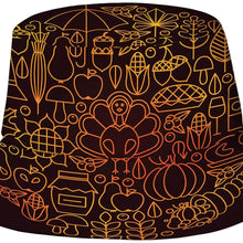 Seamless Geese Pattern - - Goose,Unisex Summer Bucket Hat - Sun Hat Packable Vacation Hat Fun Access