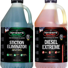 Hot Shot's Secret Diesel Duo, 2qt STICTION Eliminator and 2qt Diesel Extreme