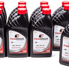 Brad Penn Oil 009-7150-12PK 10W-30 Partial Synthetic Racing Oil - 1 Quart Bottle, (Case of 12)