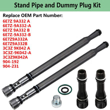 Stand Pipe and Dummy Plug Kit, Fit for 2004-2010 Ford 6.0L Powerstroke Diesel E/F-Series 6E7Z-9A332-B Fuel Supply Tube