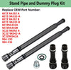 Stand Pipe and Dummy Plug Kit, Fit for 2004-2010 Ford 6.0L Powerstroke Diesel E/F-Series 6E7Z-9A332-B Fuel Supply Tube