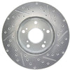 StopTech 227.40036R Select Sport Drilled and Slotted Brake Rotor; Front Right