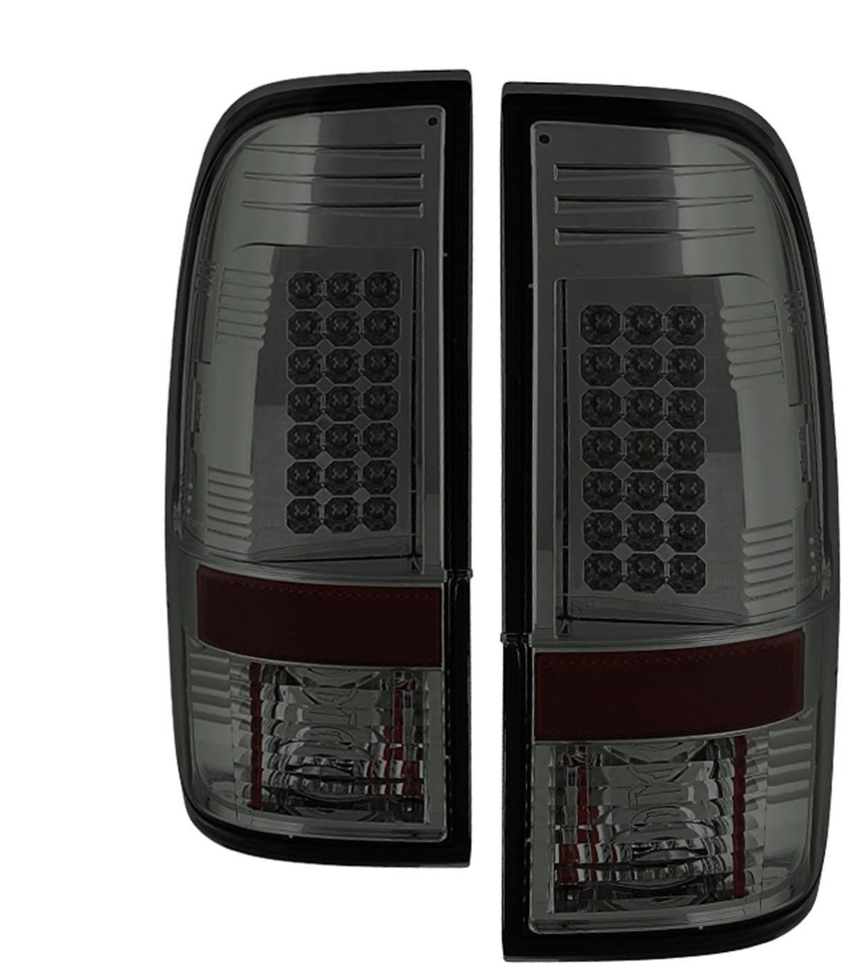 Spyder Auto 5003935 LED Tail Lights Chrome/Smoked