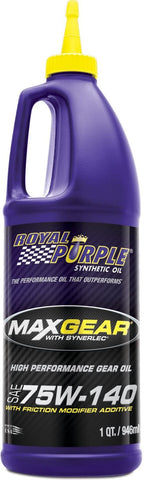 Royal Purple ROY01301 MAX GEAR 75W140, 1 quart