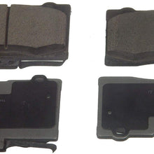 Wagner ThermoQuiet QC1091 Ceramic Disc Pad Set, Front