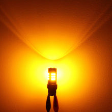 Alla Lighting 7443 LED Bulbs Super Bright T20 Wedge LED 7440 7443 Bulb 54-SMD High Power 4014 Chipsets LED W21W 7443 7440 Amber Yellow Turn Signal Blinker Light Lamp Bulbs Replacement (Set of 2)