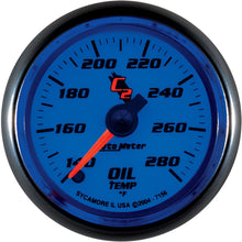 Auto Meter 7156 C2 Full Sweep Electric Oil Temperature Gauge