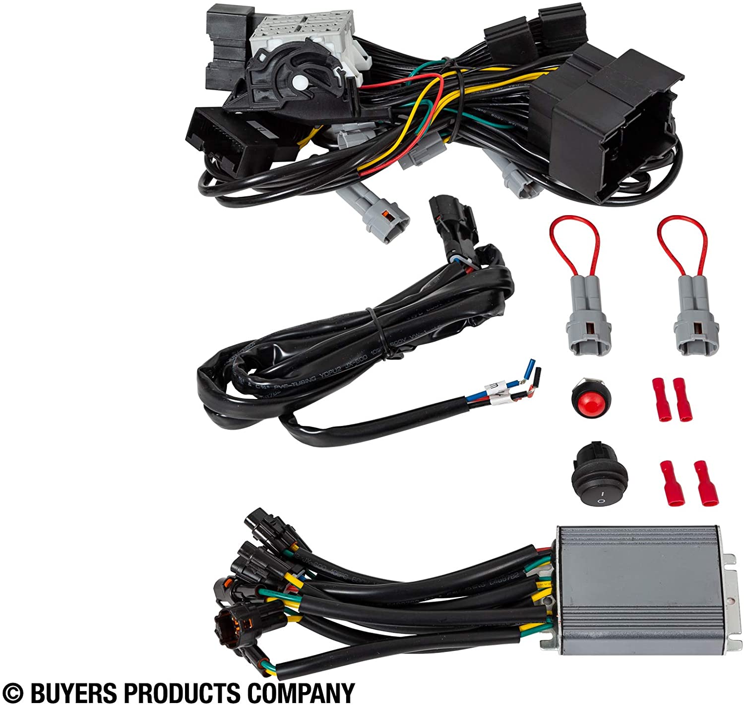 Buyers Products 8890500 Hideaway LED Strobe Conversion Kit for Ford Steel Cab Trucks: F-150 (2010-2015), F-650 - F-750 (2011+), and Ford SuperDuty (2011-2016)