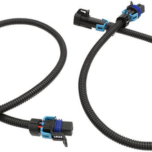 Michigan Motorsports LS1 02 Oxygen Sensor Header Extension Harness 24 inch 4 pin, O2 Extender Fitment for LS Camaro Firebird Pontiac Chevy Applications
