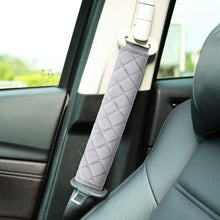 Tatuo 4 Pack Car Seat Belt Pads Seatbelt Protector Soft Comfort Seat Belt Shoulder Strap Covers Harness Pads Helps Protect Your Neck and Shoulder (Gray)