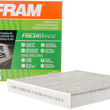 Fram Fresh Breeze - Filtro de aire de cabina con bicarbonato de sodio Arm & Hammer, CF10729 para vehículos seleccionados Chrysler, Dodge y Jeep