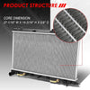 2812 OE Style Aluminum Core Cooling Radiator Replacement for Subaru Forester Turbo AT 03-05