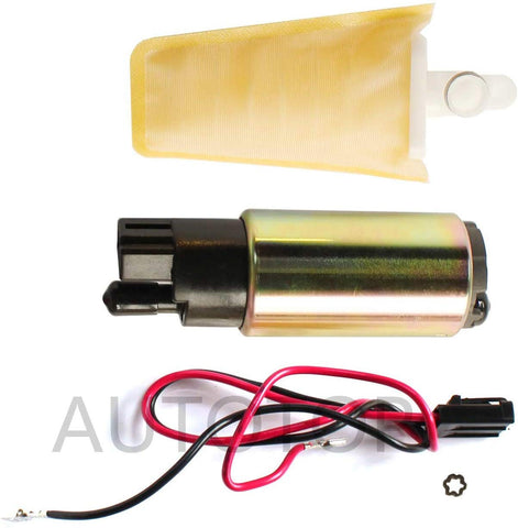 AUTOTOP New High Performance Universal Electric Intank Fuel Pump with Installation Kit For Multiple Models E2068 9608737