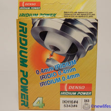 4 PCS NEW -- DENSO # 5343 IRIDIUM Power Spark Plugs -- IKH16