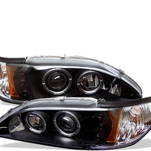 Spyder Auto 5010391 LED Halo Projector Headlights Black/Clear