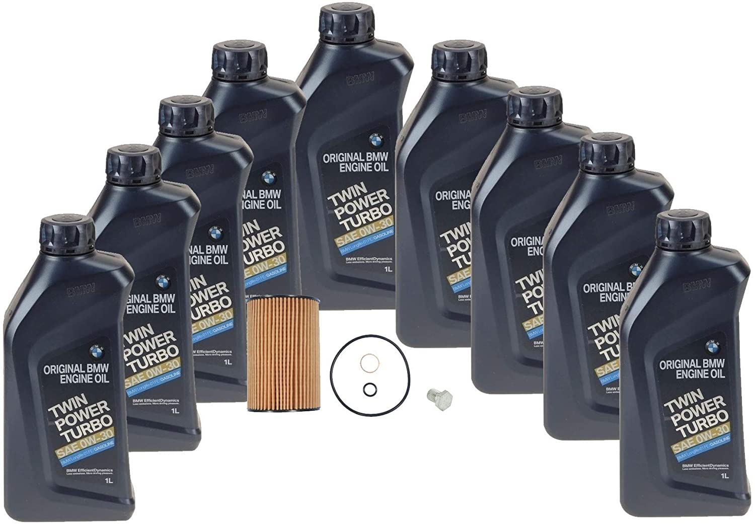 Genuine 0W30 Synthetic 9 Liter Oil Change Kit For BMW M5 M6 Gran Coupe