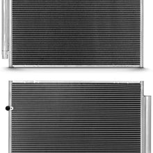 For 3284 Aluminum A/C Condenser Replacement For 2004 2005 2006 2007 2008 2009 2010 Toyota Sienna