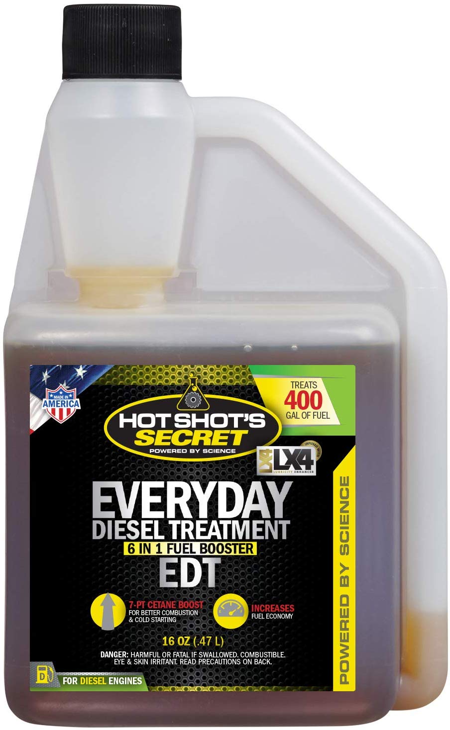 Hot Shot's Secret HSSEDT16ZS Diesel Fuel Additive, 16