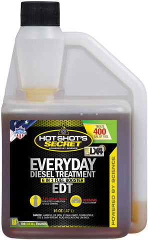 Hot Shot's Secret HSSEDT16ZS Diesel Fuel Additive, 16