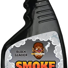 Smoke Eater - Breaks Down Smoke Odor at The Molecular Level - Eliminates Cigarette, Cigar or Pot Smoke On Clothes, in Cars, Boats, Homes, and Office - 22 oz Travel Spray Bottle (Black Glacier)