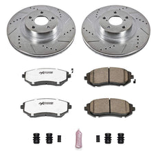 Power Stop K3038-26 Front Z26 Street Warrior Brake Kit Subaru