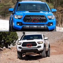 Adiil Front Grille Garnish Radar Sensor Cover Compatible with Tacoma TRD PRO 2018 2019 TSS Sensor Cover