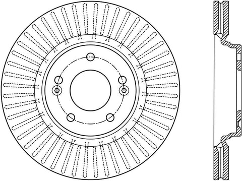 Centric 121.51054 Brake Rotor