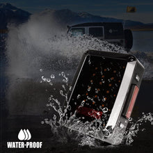 Xprite Bold Series Smoke Lens LED Tail Lights w/Red Brake Rear Light, Turn Signal & Back Up Light for Jeep Wrangler JK JKU 2007-2018