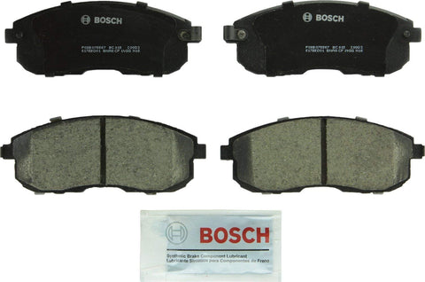 Bosch BC815 QuietCast Premium Ceramic Disc Brake Pad Set For: Infiniti G20, G35, I30; Nissan Altima, Cube, Maxima, Sentra, 350Z, Front