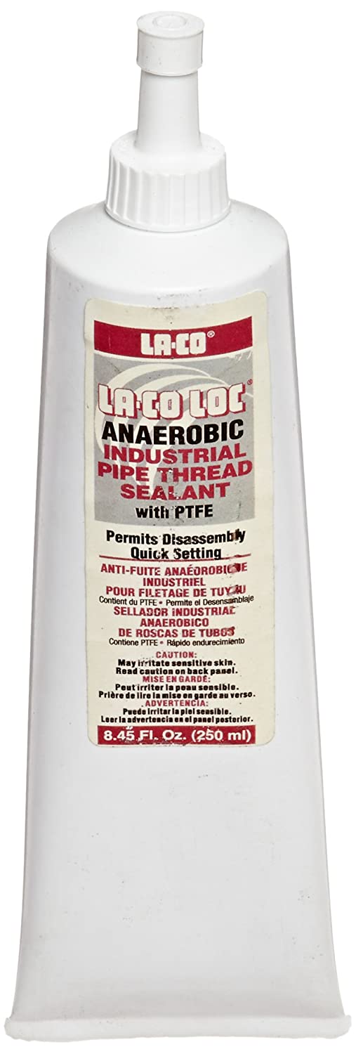 LA-CO Anaerobic Pipe Thread Sealant, -65 to 400 Degree F Temperature, 50 ml