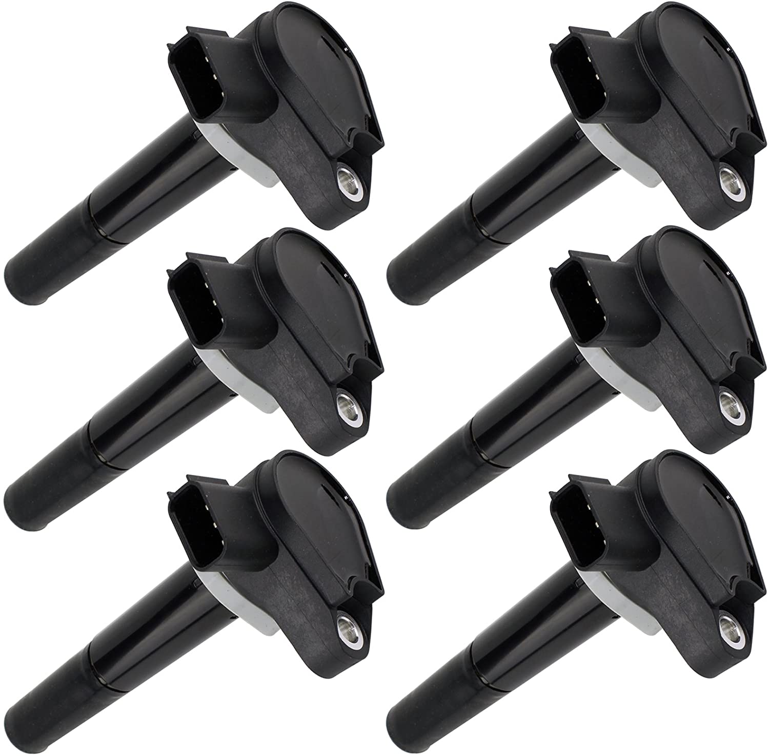 Caltric 6-Pack Ignition Coils for Mercury Outboard 200 250 300 350 Pro Verado 4-Stroke