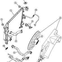 Mopar 6800 3973AB, Radiator