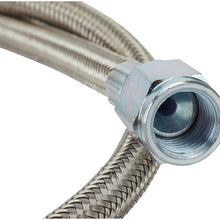 36 Inch Braided S.S. Brake Line - Straight AN4