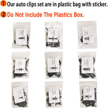ROLINGER Auto Clips Car Vent Body Clips Retainer Push Kit - 421PCS Car Panel Trim Plastic Fasteners Rivet Kits Universal for Ford GM Toyota Honda Chrysler(Not Include Plastic Box)