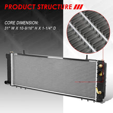 DPI 78 OE Style Aluminum Core Radiator Replacement for Jeep Wagoneer Comanche Cherokee 4.0L 87-90