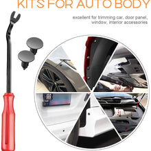 AIRKOUL 465 PCS Car Retainer Clips Plastic Rivets Fasteners Push Retainer Kit Most Popular Sizes Auto Push Pin Rivets Set -Door Trim Panel Fender Clips for GM Ford Toyota Honda Chrysler