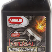 Amalie (71076-56) Imperial Turbo Formula 10W-30 Motor Oil - 1 Quart Bottle