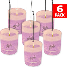 Glade Car Air Freshener 6-Pack Candle Design Glade Air Freshener (Lavender Vanilla)